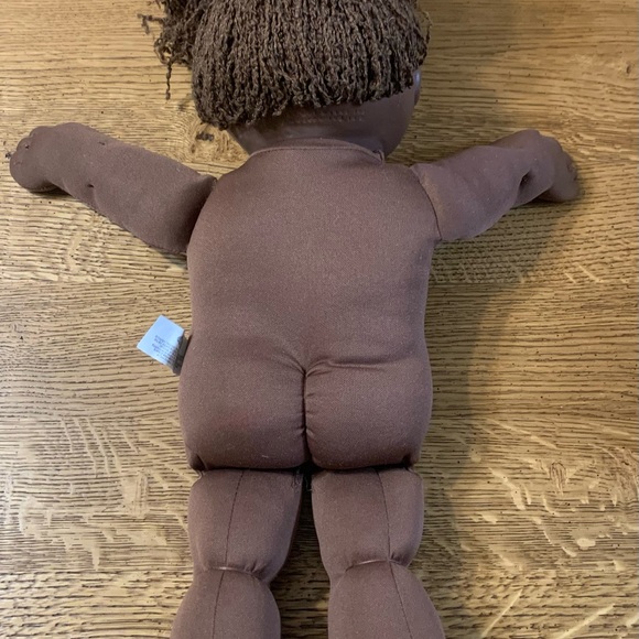 Vintage Cabbage Patch Kids Designer Line Doll AA With Pacifier In HTF Overalls - Picture 13 of 16